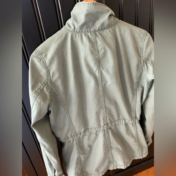 Madewell Women's Olive Utility Jacket Size Medium - Picture 6 of 9